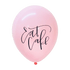Pink Calligraphy Eat Cake <br> Balloons Pack (3)